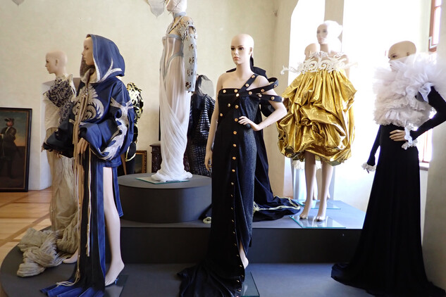 Modely inspirované livrejemi, vytvořené studenty VOŠ Brno